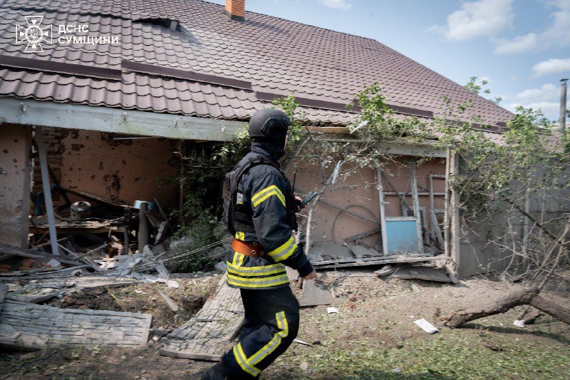 2 people wounded as result of the Russian strikes in Sumy