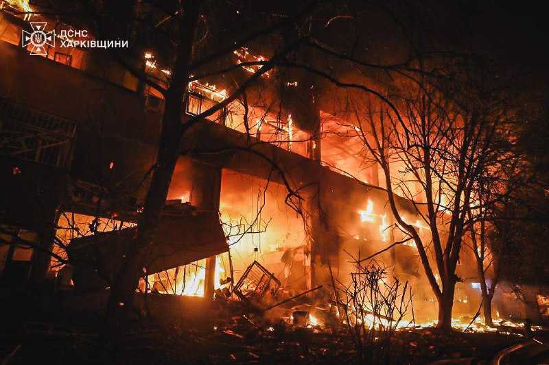2 person killed, 54 wounded as result of drones strikes in Kharkiv