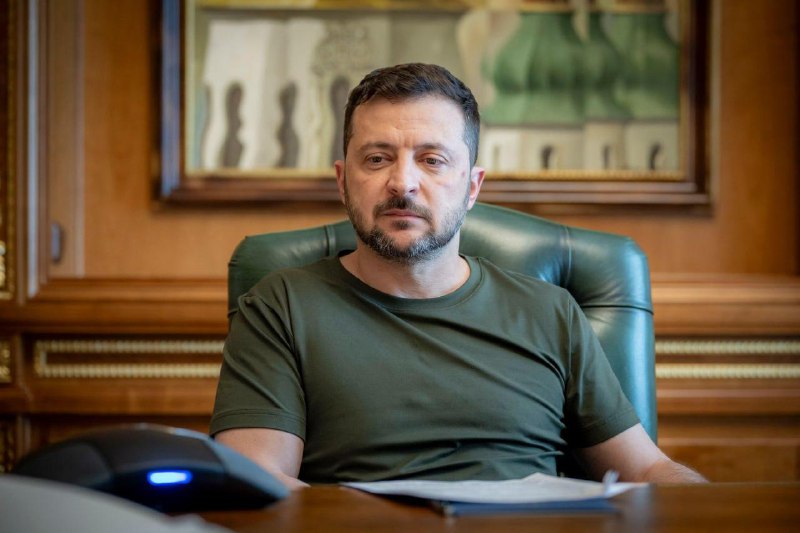 Zelensky a eu une conversation avec le président égyptien