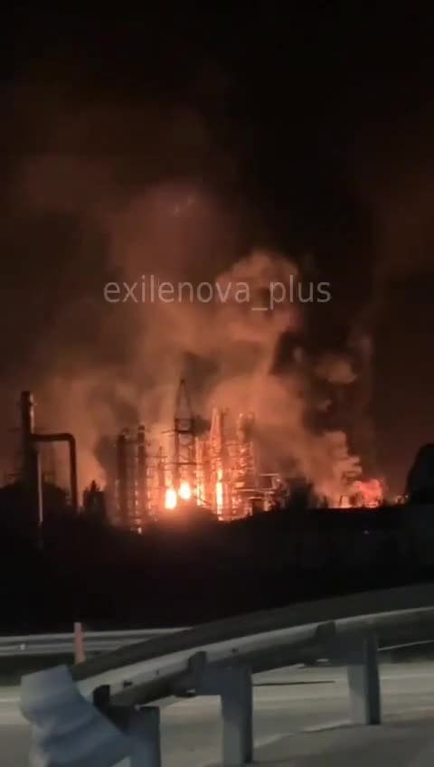 Беспилотники атаковали Афипский НПЗ в Краснодарском крае