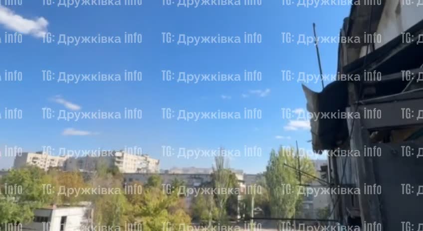 У Дружківці зареєстровано понад 20 вибухів. Наліт дронів.