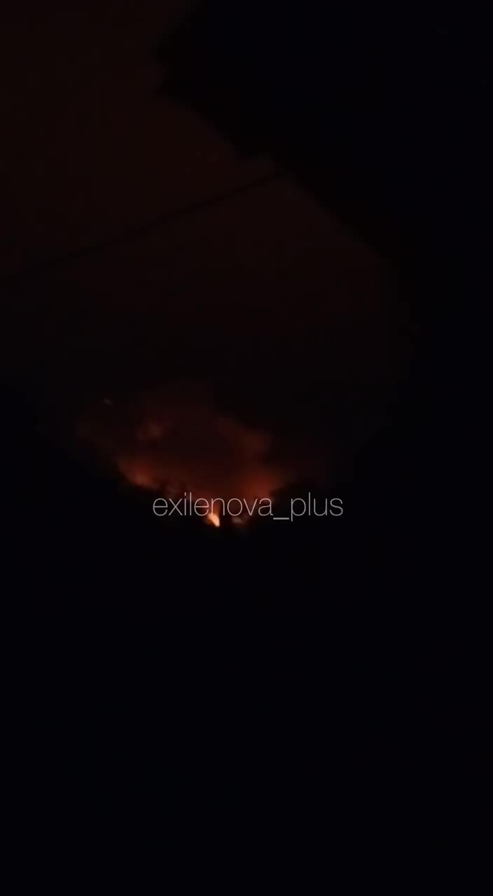 Des explosions et des détonations secondaires ont été signalées à Donetsk