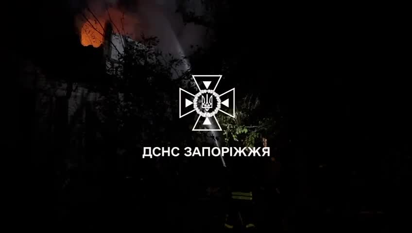 13 personnes blessées suite à un bombardement à Zaporijia, plusieurs incendies dans la ville