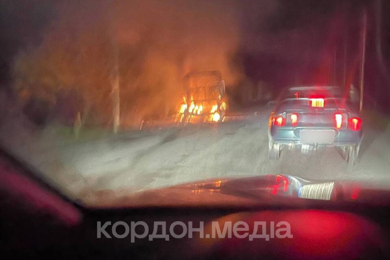 إصابة 5 أشخاص بينهم طفل نتيجة غارة جوية بطائرة بدون طيار على حافلة سومي-بيلوبيليا