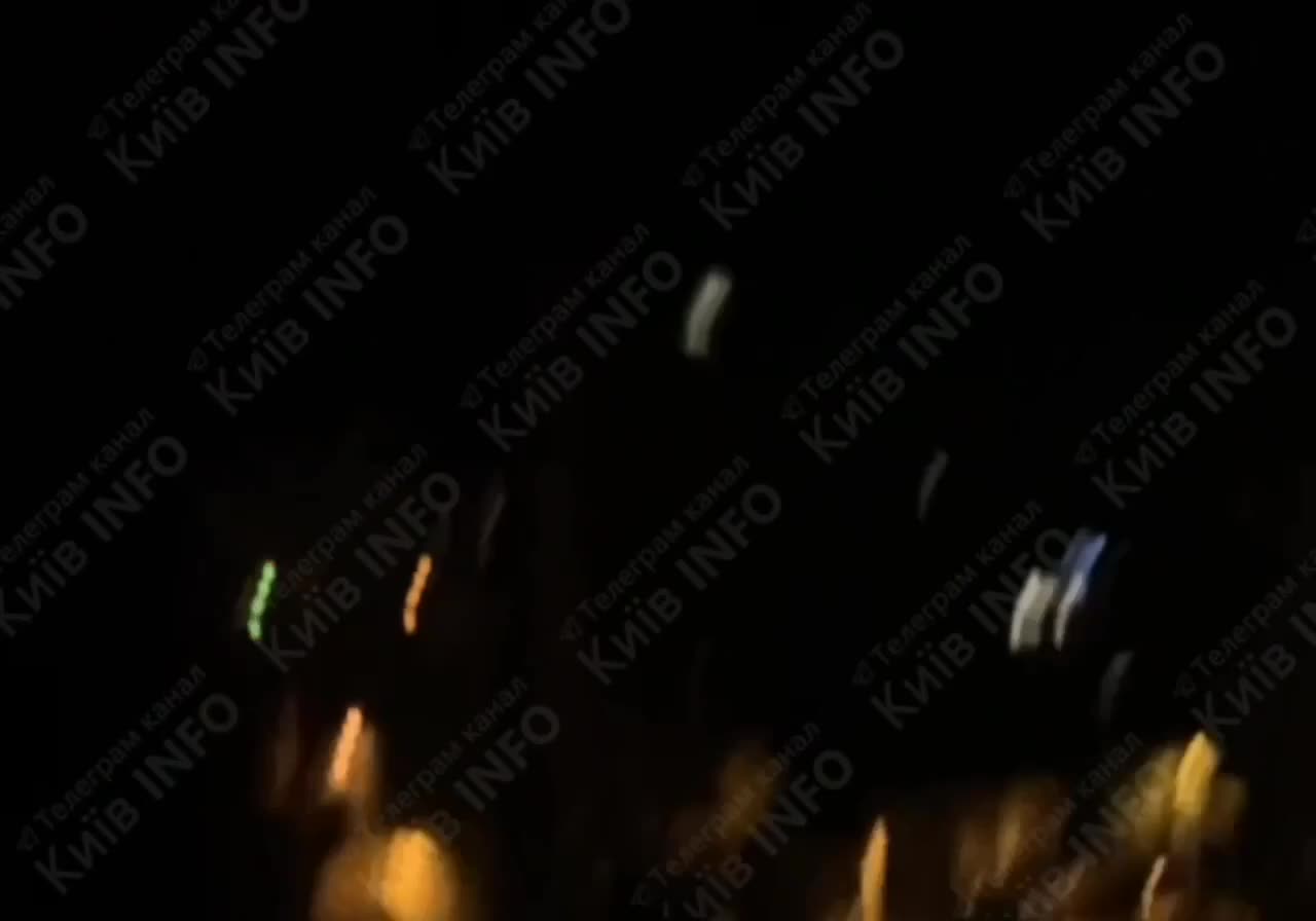 Multiple violent explosions in Kyiv