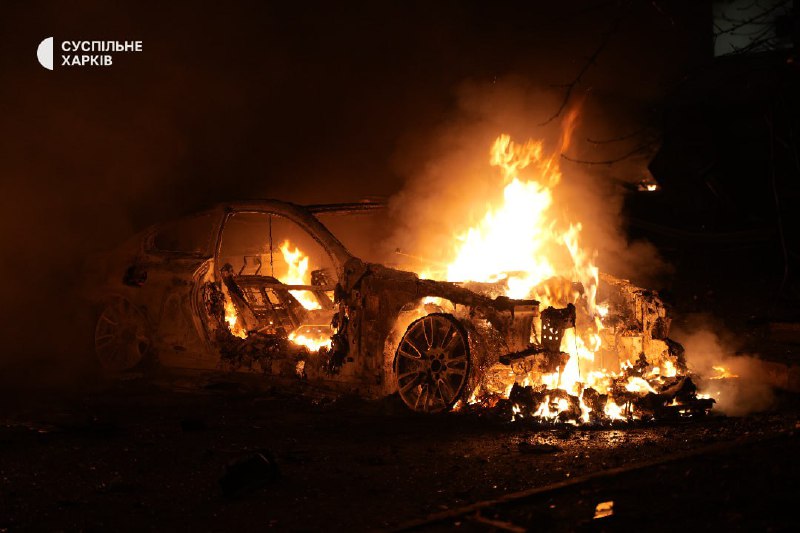 32 personnes blessées à la suite de frappes de drones à Kharkiv