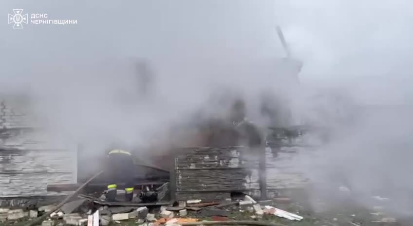 В результате удара беспилотника в Чернигове пострадали два человека