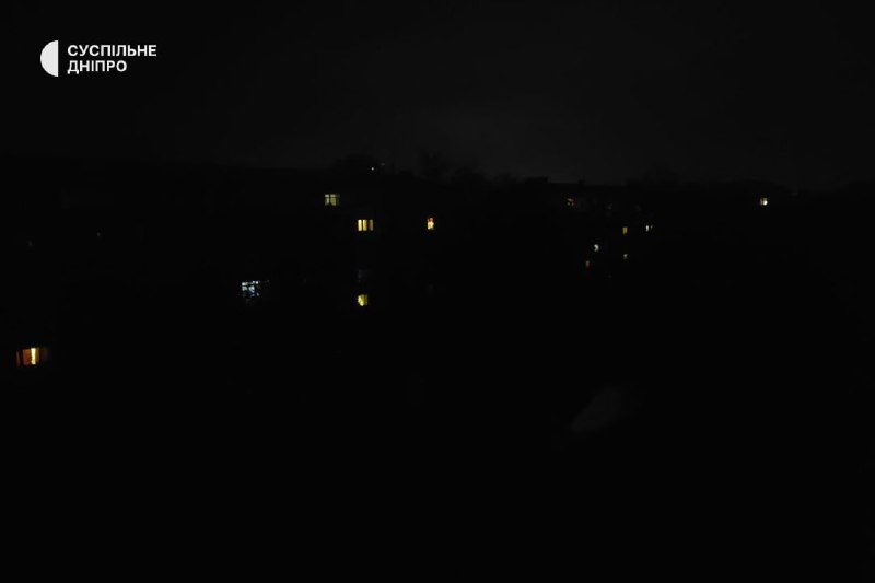 Full power blackout reported in Kryvyi Rih, Kamianske and Dnipro city