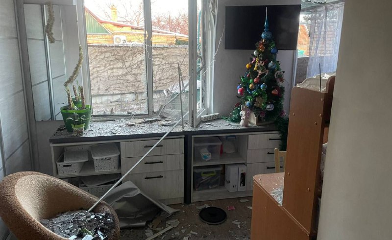 أصيب شخص واحد بجروح نتيجة قصف في منطقة نيكوبول خلال النهار