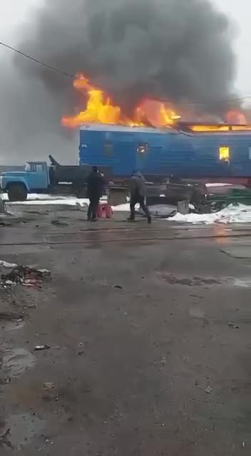 Российская армия обстреляла железнодорожную инфраструктуру в Синельникове.