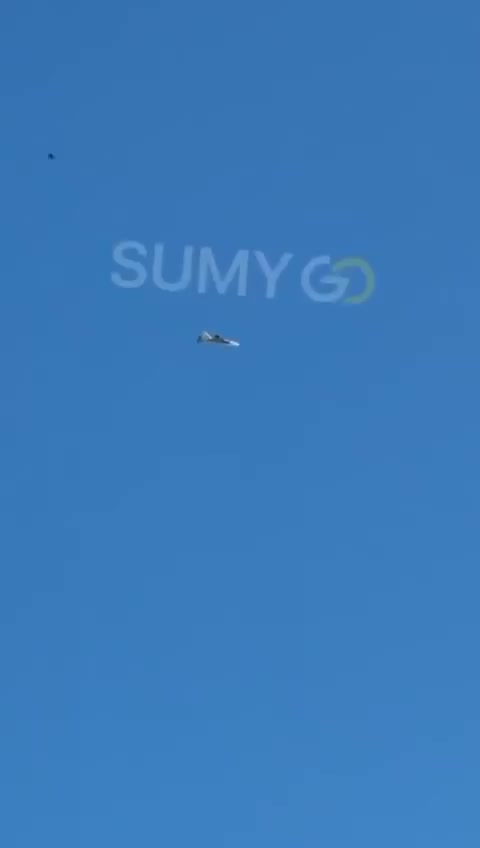 Launch of the FPV drone by Herbera strike drone was filmed over Sumy