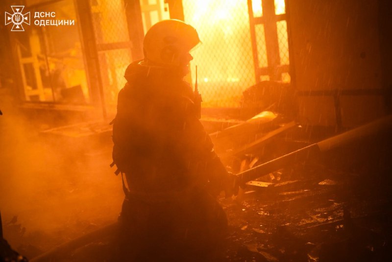 В Одессе в результате ударов беспилотников погиб 1 человек, 6 получили ранения.