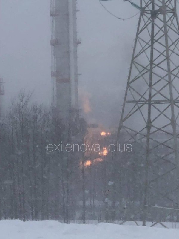 Fire reported after explosions at Metafraks chemical plant in Gubakha of Permskiy Krai