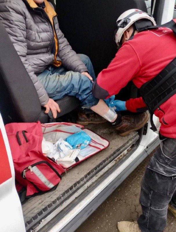 Внаслідок обстрілу в Нікополі сьогодні вранці 1 людина отримала поранення