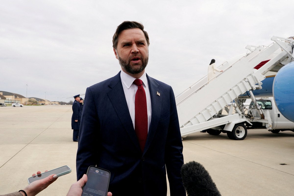 VP Vance departs for Budapest, tells reporters he's looking forward to seeing his “good friend Victor [Orban].” “We'll talk about any number of things related to the US Hungary relationship. Obviously, I'm sure Europe and Ukraine and all the all the other stuff  will figure in pretty prominently.”