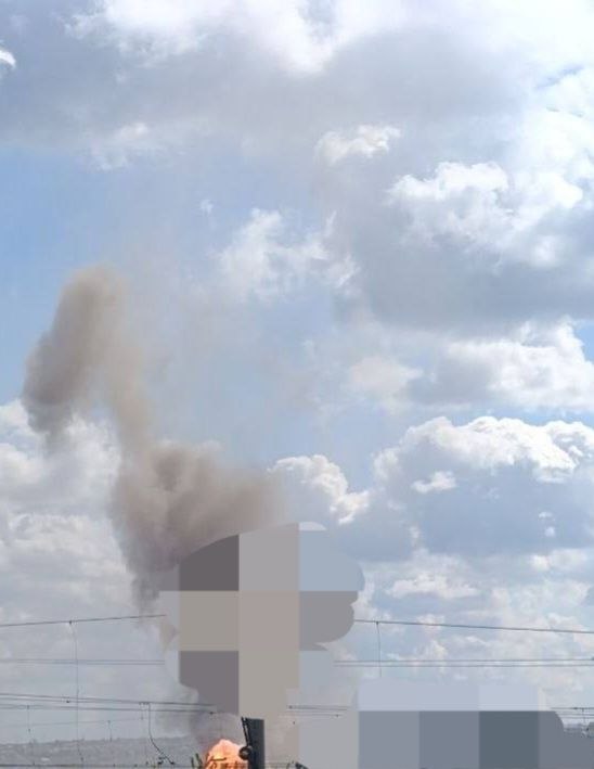 Explosions were reported in Zaporizhzhia