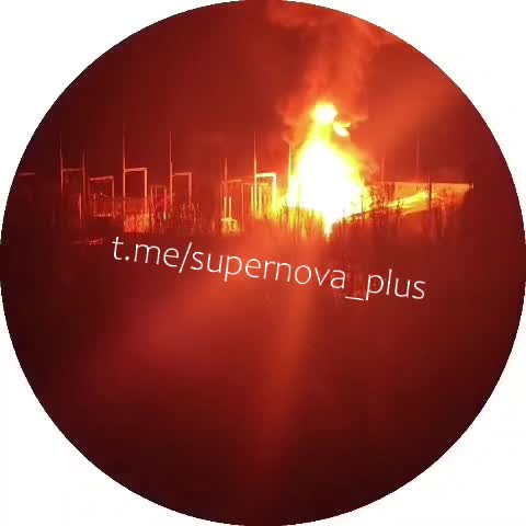 Повідомляється про наліт дронів на підстанцію в Мелітополі