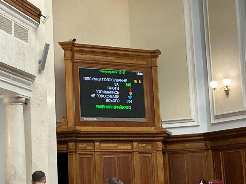 The Verkhovna Rada has decided to extend martial law for another 90 days