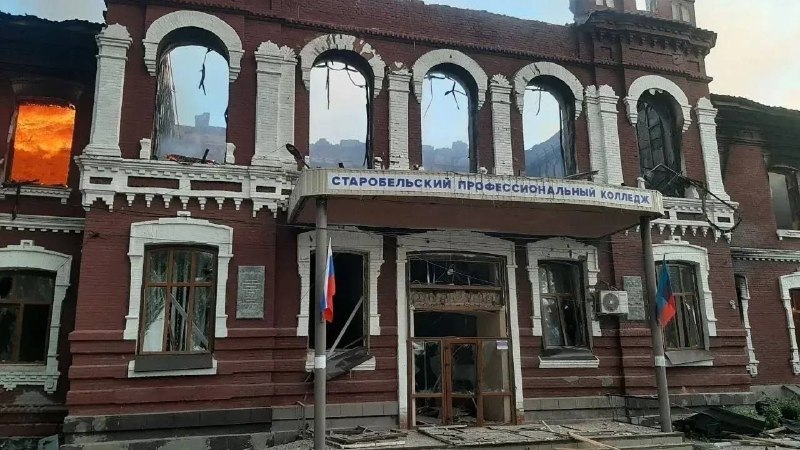 В ночь на 13:00 в Старобильске произошли взрывы.