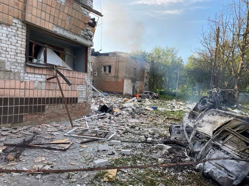 В результате российских бомбардировок Краматорска и Яснохирки Донецкой области погибли 2 человека, 3 получили ранения.