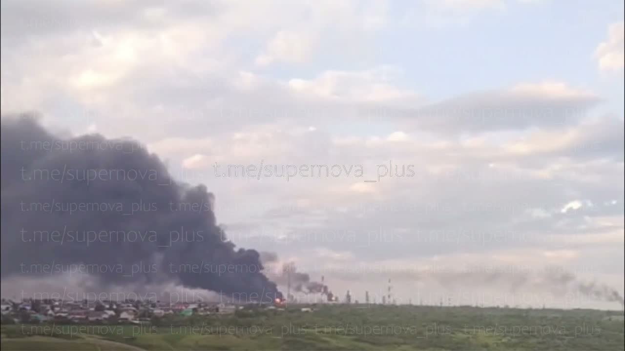Syzran'daki petrol rafinerisine İHA'lar saldırdı