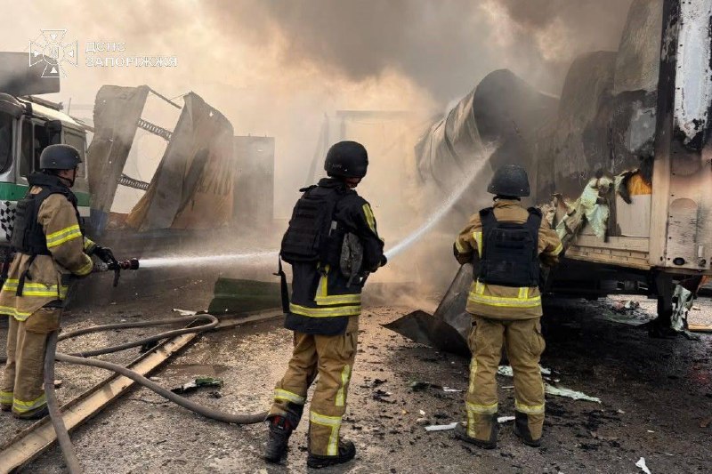 Внаслідок атаки безпілотника у Запоріжжі постраждали 3 особи