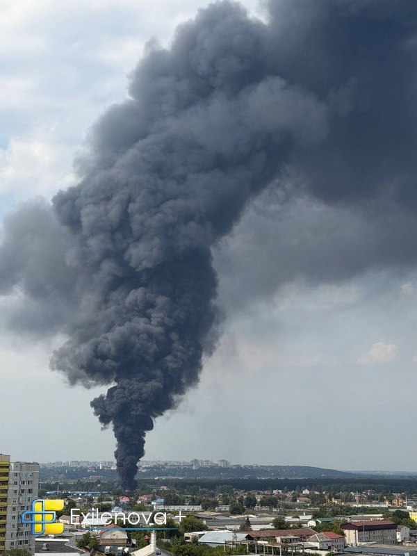 Fire reported after explosions in Bryansk