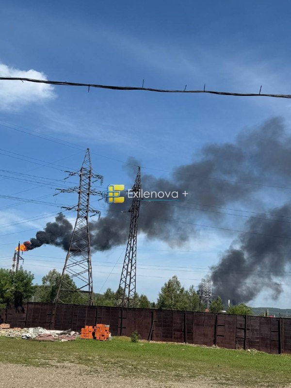 Пожежа на нафтопереробному заводі в Комсомольську-на-Амурі, Хабаровський край