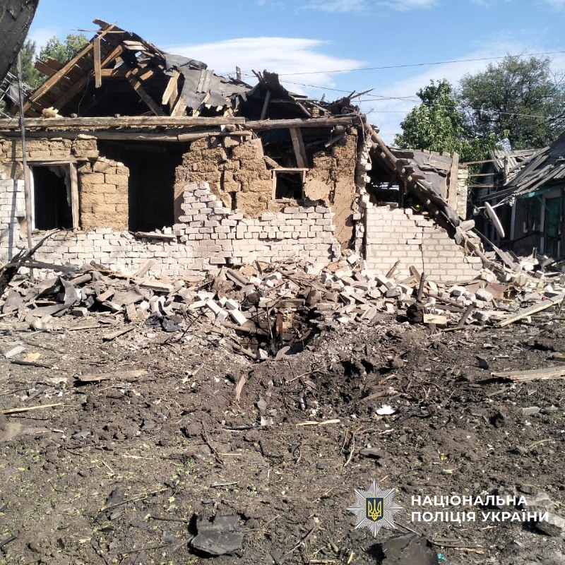 Внаслідок російських обстрілів у Донецькій області загинуло 2 людей, 7 отримали поранення