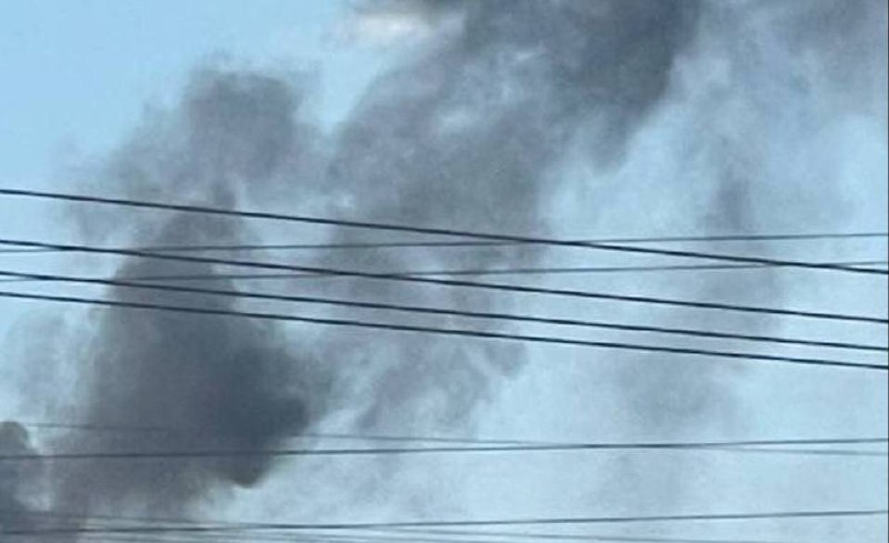 Drones raid hit industrial enterprise in Kryvyi Rih