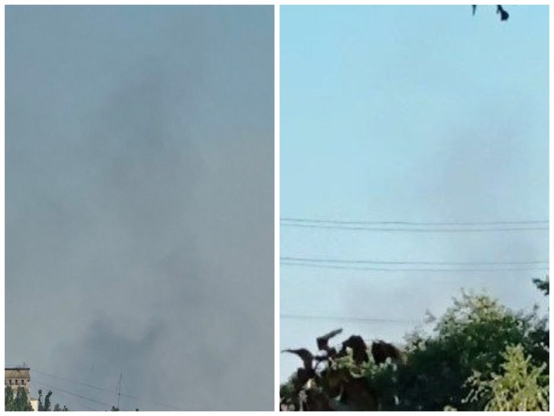 Fires reported after explosions in Zaporizhzhia