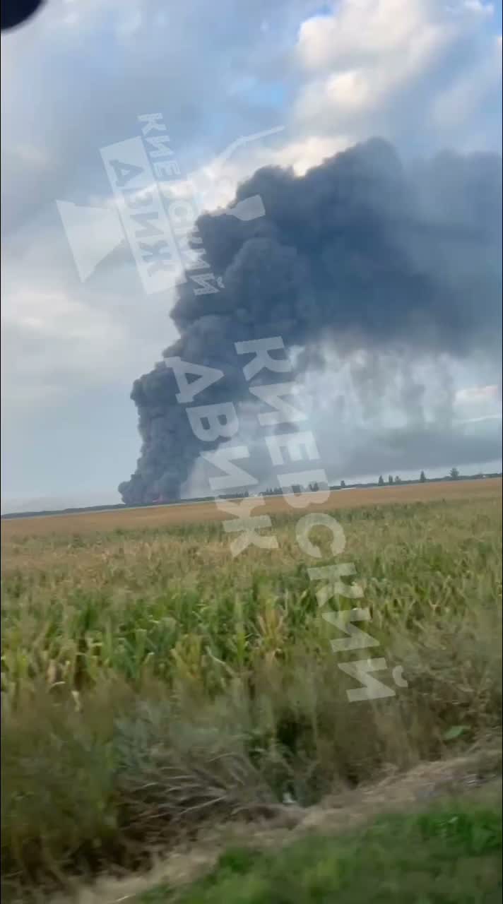 Rusia atacó almacenes cerca de Boryspil.