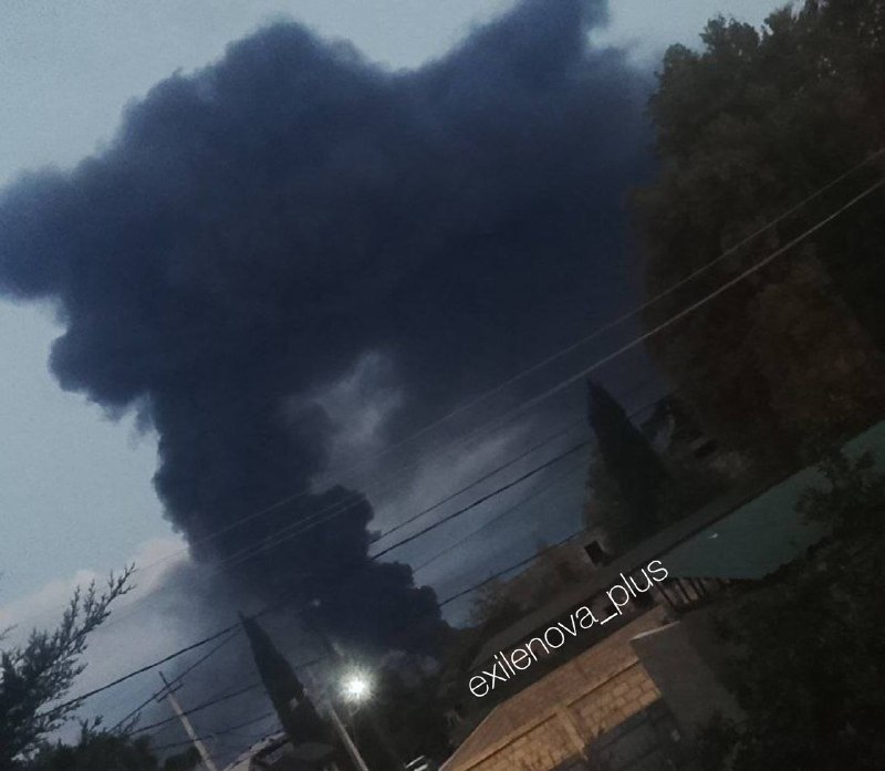 Drones have attacked oil depot in Sochi