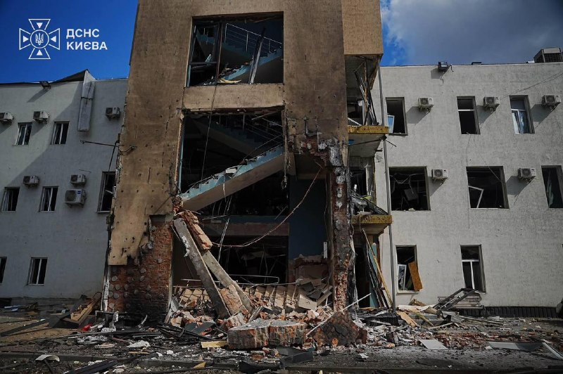 5 people wounded as result of drone strike at the office of My Ukraine TV channel