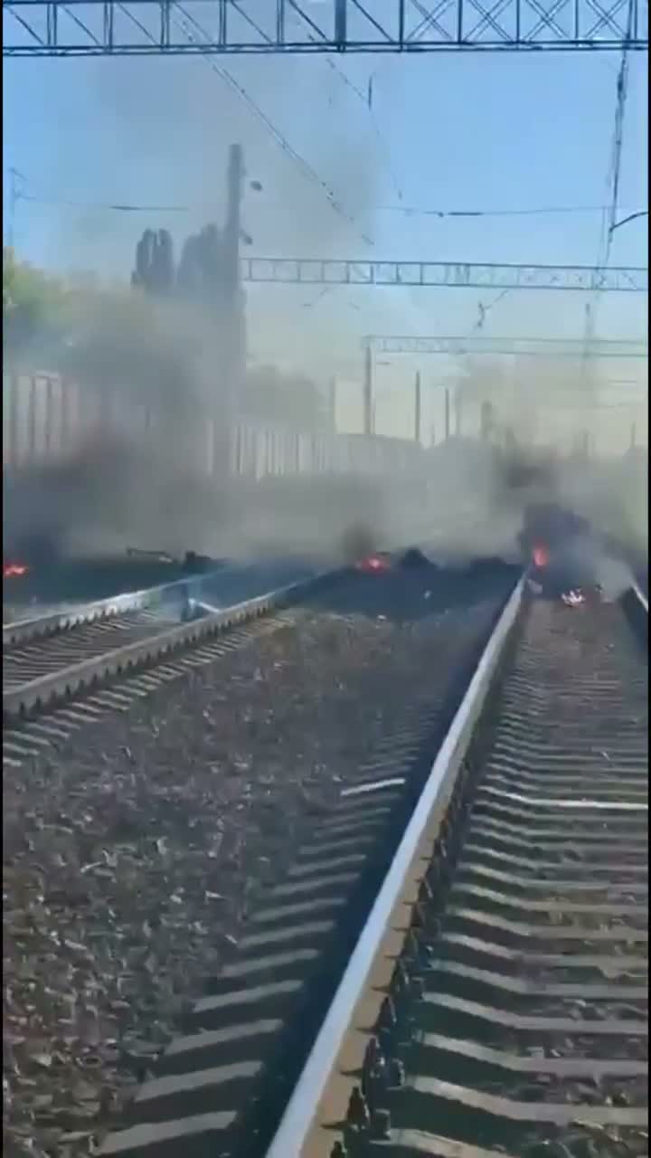 Drone hits passenger train Dnipro - Zaporizhzhia