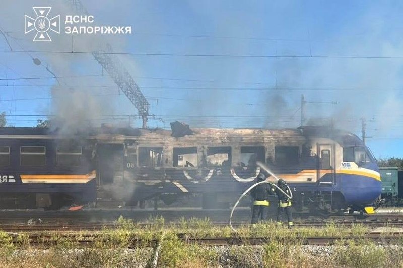 1 person killed as result of drone strike at the Dnipro-Zaporizhzhia train