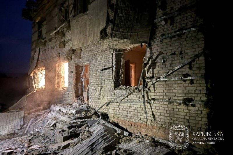 Zolochiv'de Rus insansız hava aracı saldırısı sonucu 2 kişi yaralandı.