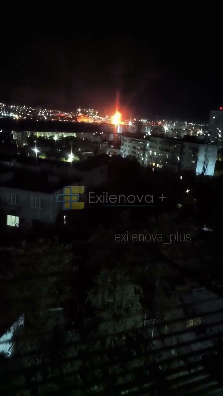 У Новоросійську повідомлялося про вибухи