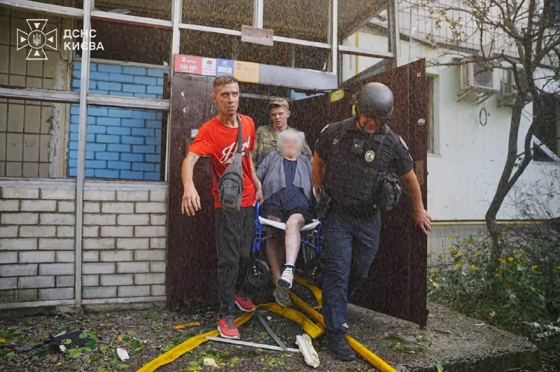 1 person killed as result of Russian drone strike in Dniprovskyi district of Kyiv, 5 more wounded