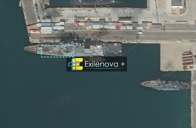 Novorossiysk. Neptune füzesiyle Admiral Essen Rus savaş gemisine yönelik olası saldırı.