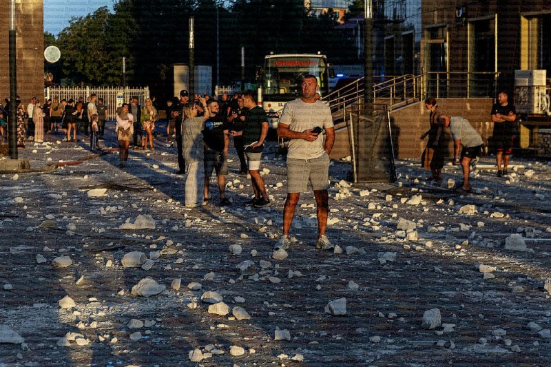 At least 23 people wounded as result of Russian strikes in Odesa