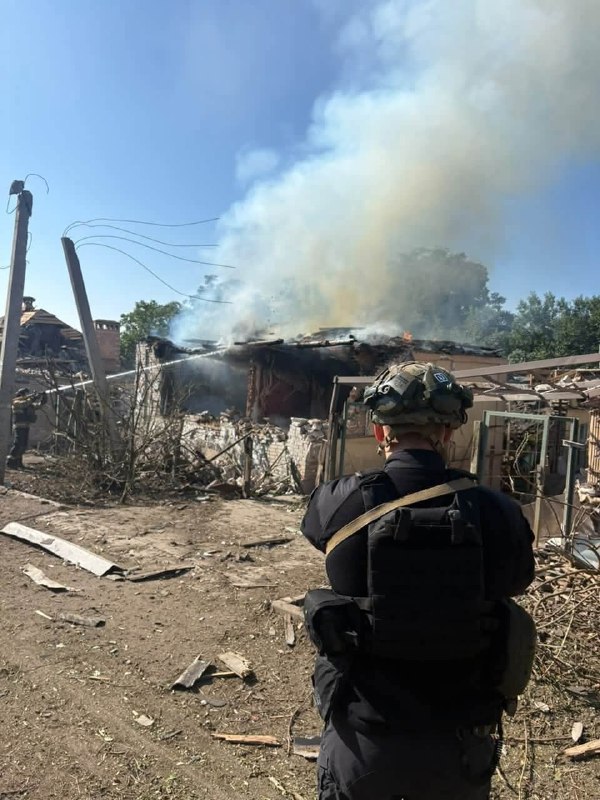 1 person wounded as result of Russian airstrike in Sloviansk