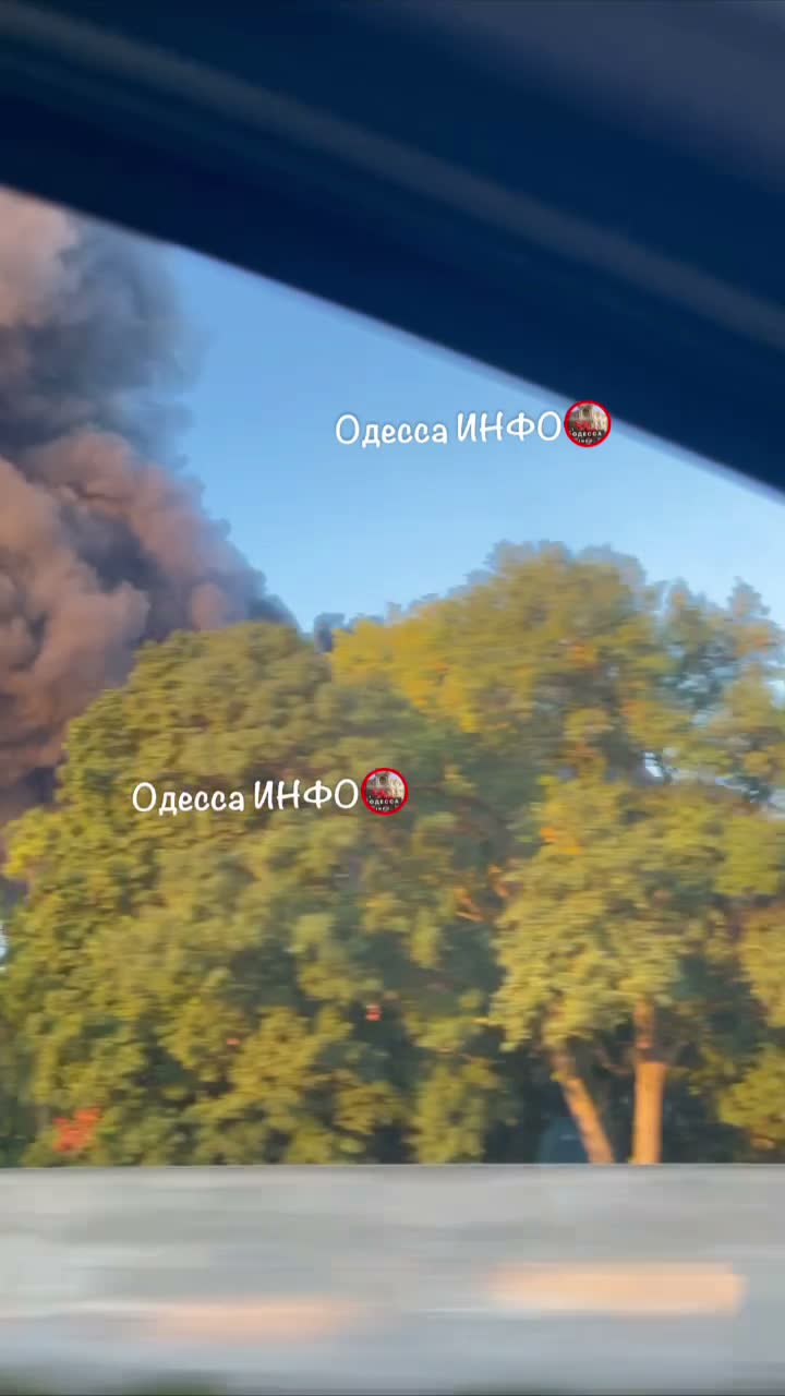 Пожежі на складах в Одеській області після російських ударів