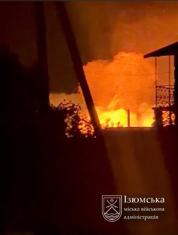 Russia launched at least 8 glide bombs at Izium of Kharkiv region