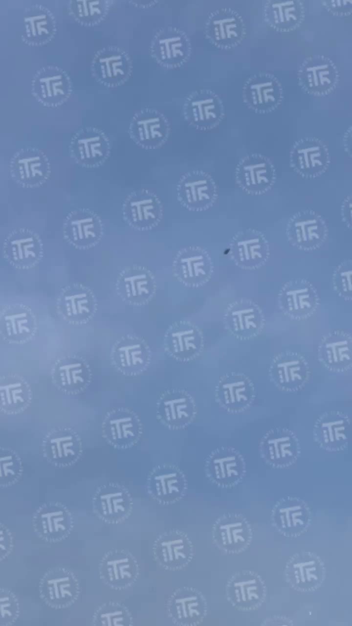 Drones debris have crashed at the school yard in Brovary