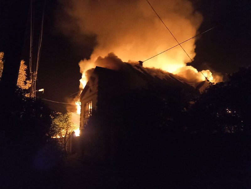 Explosions were reported in Kramatorsk