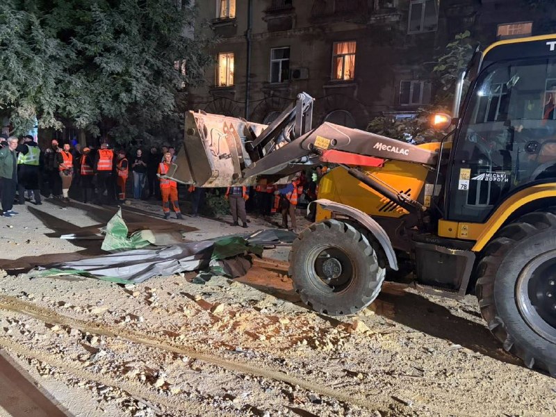 Damage in Odesa as result of Russian strikes