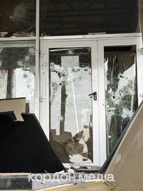 2 people wounded as result of Russian drone strike at the mall in Sumy