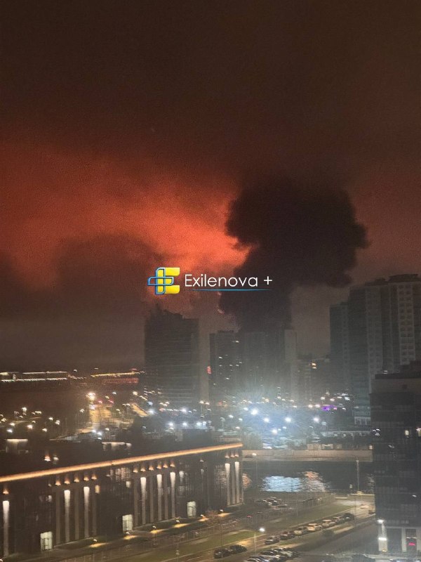St. Petersburg limanındaki petrol tesisine drone saldırısı düzenlendi.