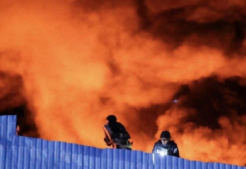Epicentr mall was fully destroyed in Kharkiv as result of Russian strike